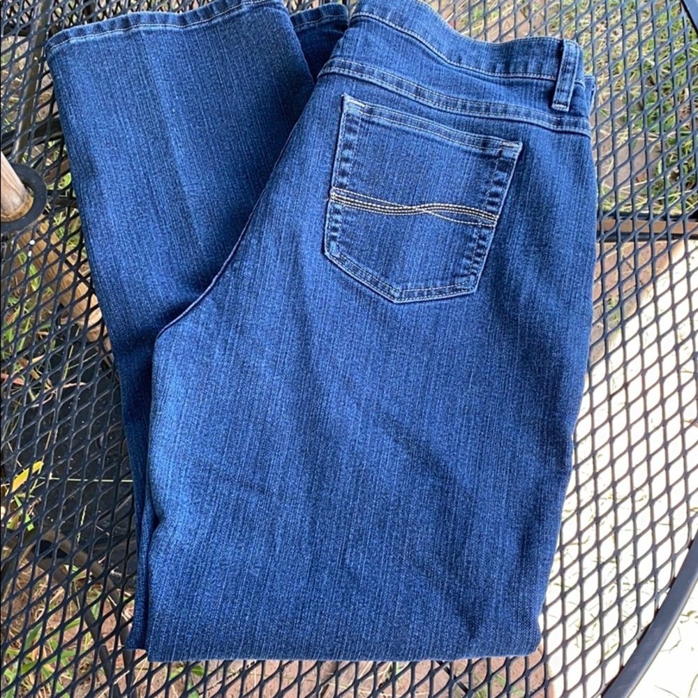 Riders classic fit straight leg jeans size…